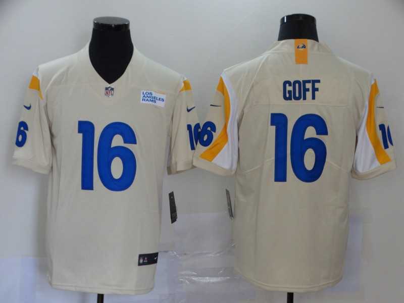 Nike Rams 16 Jared Goff Bone 2020 New Vapor Untouchable Limited Jersey,We sell and wholesale Nike Rams 16 Jared Goff Bone 2020 New Vapor Untouchable Limited Jersey on line form chian!